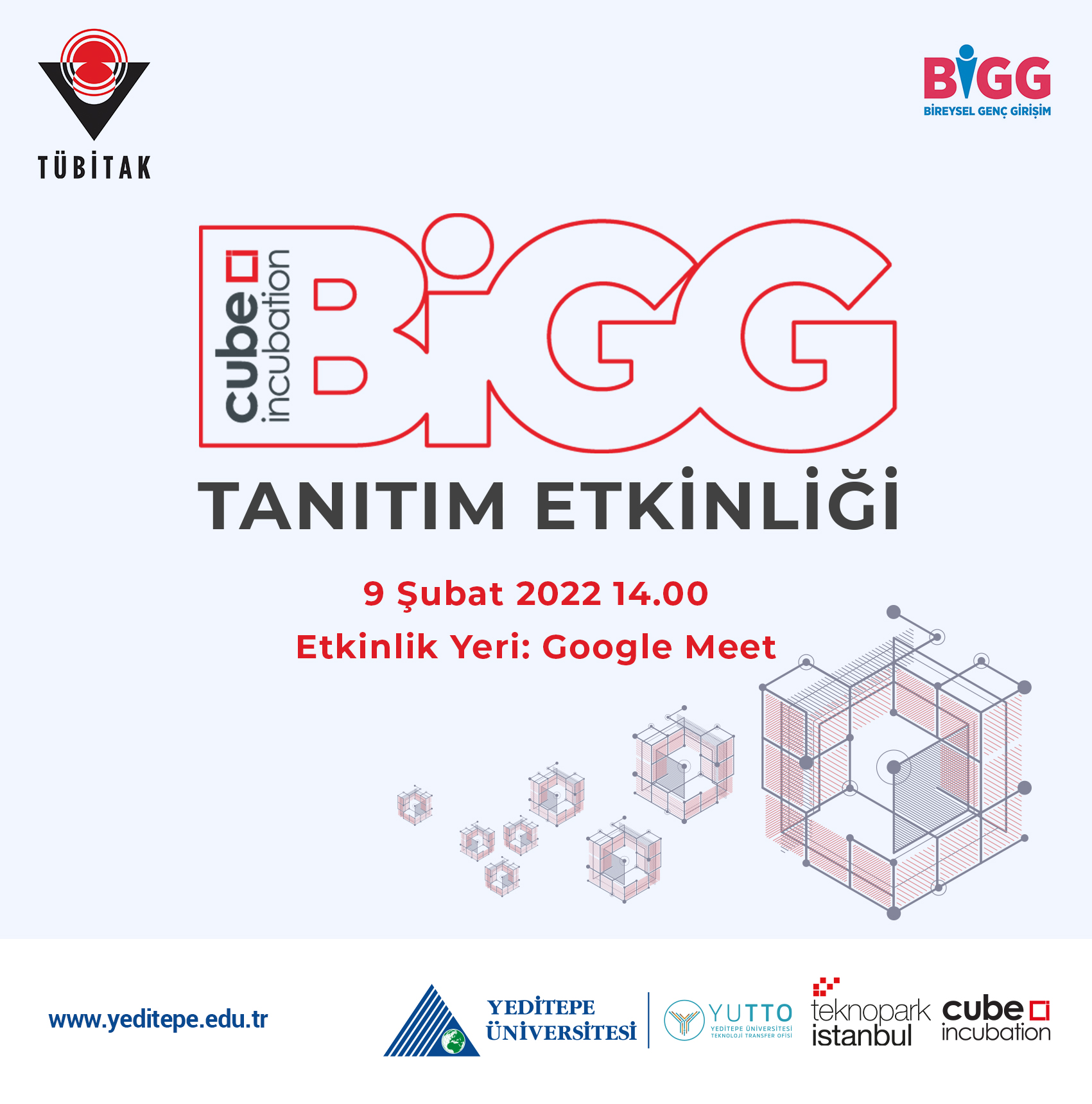 BiGG Cube Incubation Tanıtım Etkinliği